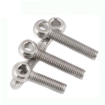 fasteners hardware metal materials bolts stainless steel A2 70 eye swing nut bolt