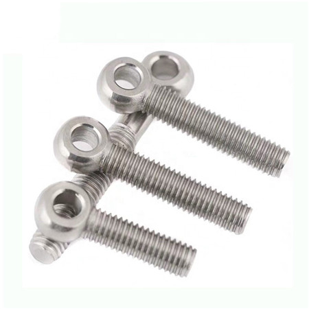 China Supplier M3 M4 M5 M6 Stainless Steel Lifting Eye Bolts With High Precise