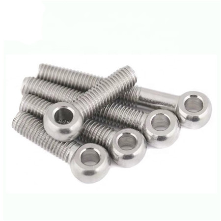 Small Eye Bolts Stainless Steel Bolt 1020 Lifting Screw O Ring Lag Weld Nuts Din929Bolts Eyebolt Ball Wholesale Zinc Plated