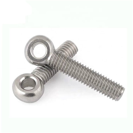 Galvanized steel small eye bolt