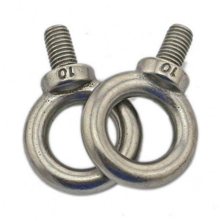 Aluminum Bolt Size Stainless Steel Ring Customized Sized Lifting Eye Nut Eye Bolt