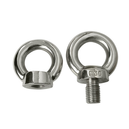 Stainless Steel AISI304 AISI316 DIN580 Lifting Metric Eye Bolts