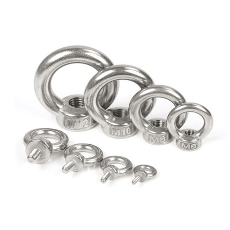 JIS B 1168 All sizes M5 M8 M12 M14 M16 M18 M20 M24 carbon steel gr4.8 gr8.8 zinc plated galvanized lifting eye bolts