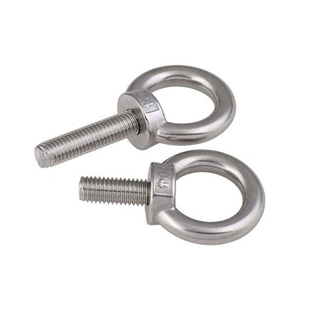 stainless steel DIN580 bolt collar eyebolt lifting eye bolt ISO9001