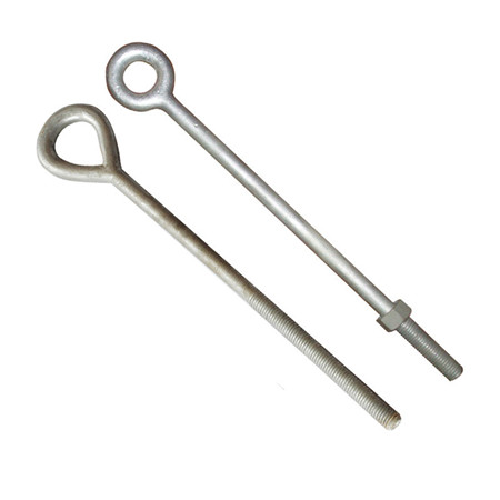 Rust-Proof Finish Long Shoulder Eye Bolt With Washer And Nut