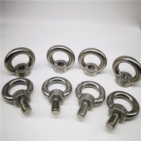 Anchor Eye Ring Nut Zinc Plated Eye Screw Eys Bolt 304 Stainless Steel