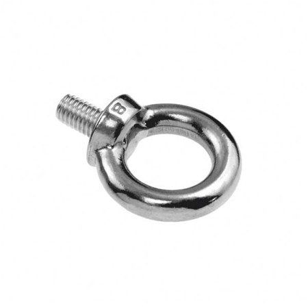 SS316 3mm threaded hook eye bolt ring galvanized eye bolts