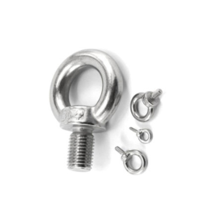 Stainless Steel M17 Flat Head Pigtail Eye Bolts