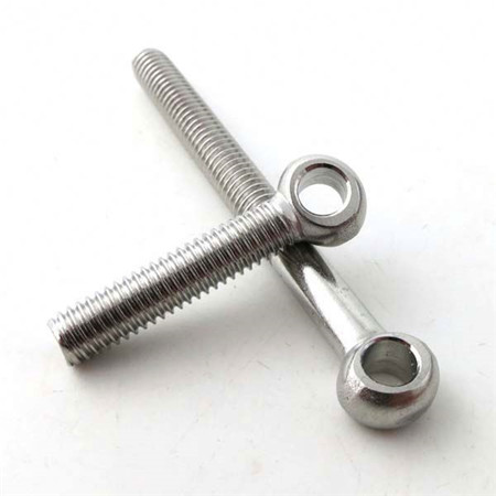Small Eye Bolts Stainless Steel Bolt 1020 Lifting Screw O Ring Lag Weld Nuts Din929Bolts Eyebolt Ball Wholesale Zinc Plated