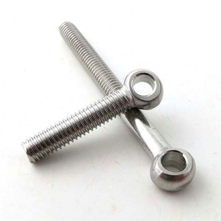 Galvanized carbon steel pig tail hook bolt