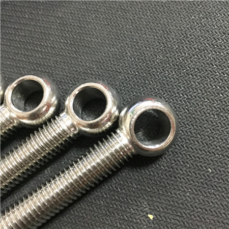 High Quality A4 Stainless Steel AISI316 Casting Lifting Eye Bolts DIN580 M6 M8 M10 M12 Eye Bolt