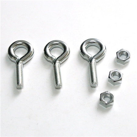 High quality sus316 eye m30 ss bolts and nuts bolt din 933