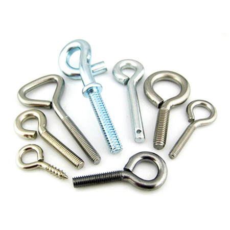 High Quality M8 M10 M12 Zinc Plated Machinery Shoulder Lifting Anchor Eye Bolt, Hook Eye Bolts