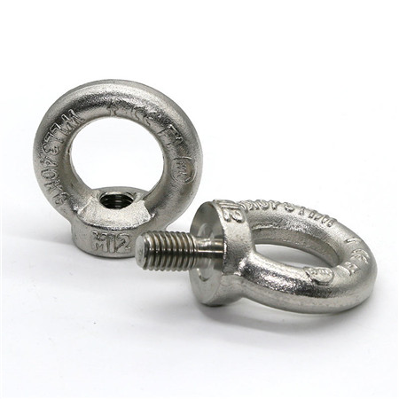 M42 Standard Best Price Zinc Plated Stainless Steel SS304 A2 A4 DIN 580 Lifting Eye Bolts