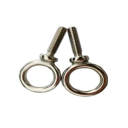 High Quality A2 A4 M3 M4 M10 M12 Lifting Eye Bolts DIN580