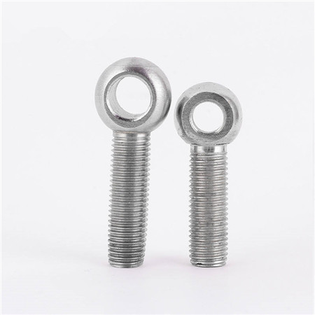 Stainless Steel Heavy Duty C15 M16 Din 580 Collared Eye Bolt Male And Female Nut Lifting Eye Bolt