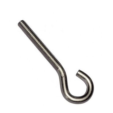 Oil Gas Hook Bolt Thread Inch Masonry Carbon Steel Hook And Eye Bolt