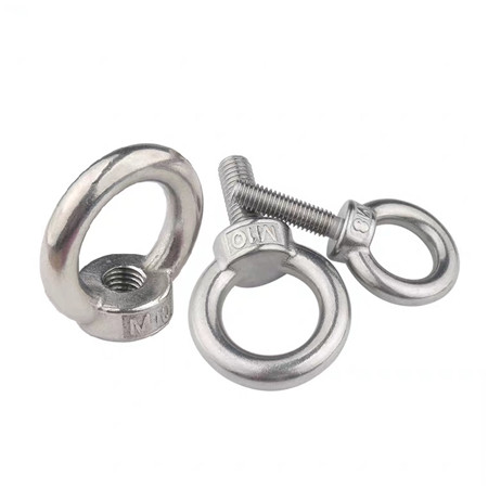 Swivel Eye Snap Hook Stainless Steel Ss316 Male And Female Sleeve Anchor Expansion Aluminum Concrete Zinc Eye Bolt