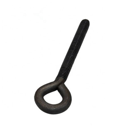 SS316, SS 304 DIN444 Stainless Steel forged flat head eye bolt