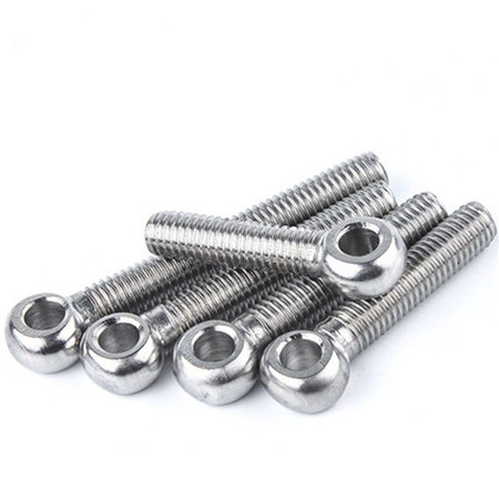 China suppliers forged lifting swivel shoulder screw and nuts 5mm 20mm m5 m8 m10 hook anchors stainless steel concrete eye bolt