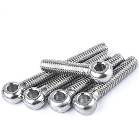 steel hardened or stainless steel eye swing bolt