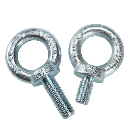 Single type hook sleeve anchor eye bolt