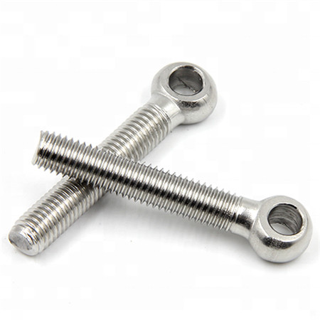 Forged Stainless Steel Lifting Eye Bolts Swing Bolts DIN444 Eye Bolt
