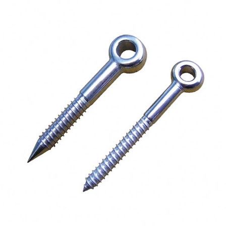 stainless steel lifting small eye bolts with full sizes