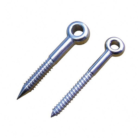 Chins factory custom galvanized stainless steel female eye bolt lifting eye bolt