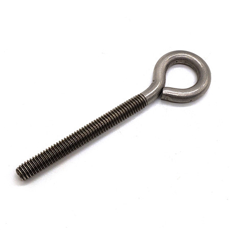 Factory high quality rolled threads rods angle anchor thimble eye bolt