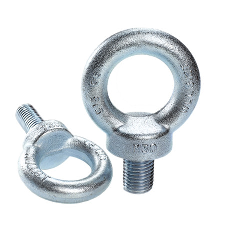 DIN580 Eye Bolt 304 Stainless Steel Marine Lifting Eye Screws Ring Loop Hole for Cable Rope Eyebolt
