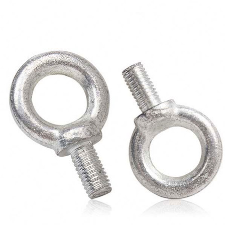 High strength M24 M32 grade 8.8 garde 10.9 galvanized collar eye bolt