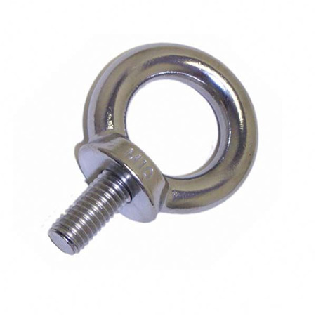 2019 hot selling heavy duty long zinc plated eye screw bolt with hex nut set