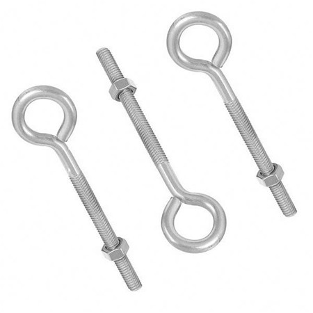 High quality 3/8 inch small carbon steel Grade 4.8/8.8 /10.9/12.9 eye screw hook