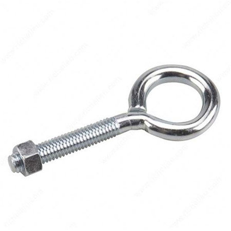 Acrylic bolt and nut double end threaded stud metal eye bolt