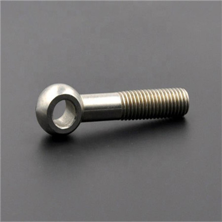 Galvanized carbon steel din 444 screw eye bolts