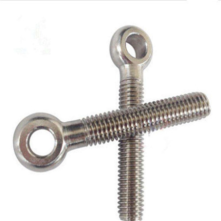 hot sale stainless steel 304 mini welded long type wood hooks eye bolt screw with shoulder