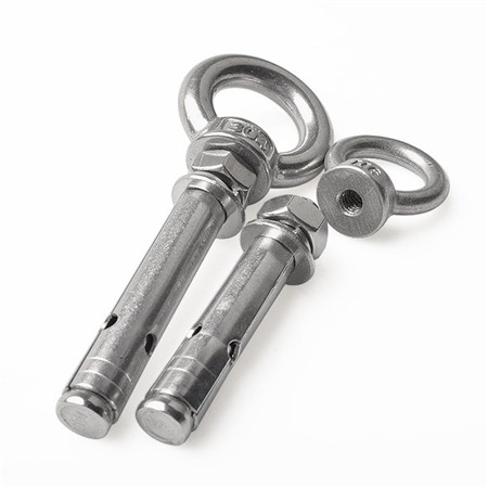 stainless steel swivel ring hoist/eye bolt/m8 eye bolts