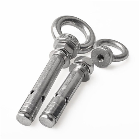 M20 forged concrete lifting eye bolt anchor stainless steel fastener eye bolt screw