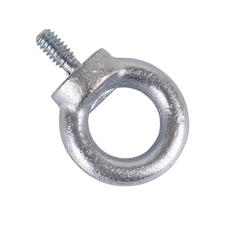China Wholesale Adjustable Concrete Hook Sleeve Anchor Flat Lifting Screw And Nuts 5/8 M3 M4 M5 M6 M8 M18x60 Galvanized Eye Bolt