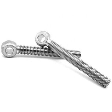 China Supplier M3 M4 M5 M6 Stainless Steel Lifting Eye Bolts With High Precise