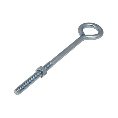 HDG hot forged carbon steel oval eye bolt