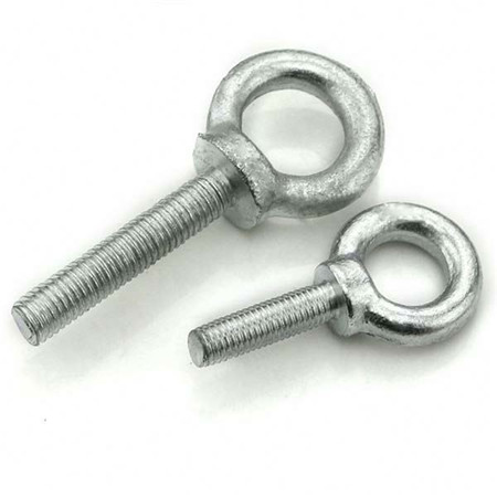 Stainless steel hook eye bolts