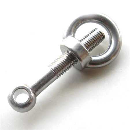 Large size Carbon Steel lifting Eye bolts M10 M20 M30 with standard and custom screw thread length