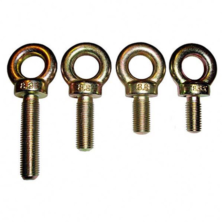 Heavy Duty Stainless Steel 304/316 Welded Long Eye Bolt with Nuts and Washers