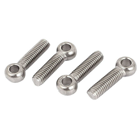 Galvanized drop forged DIN580 high strength heavy duty screw thread eye bolts