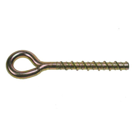 M3 M4 M5 Carbon Steel Zinc Plated Closed Ring Bolt Fully Threaded Long Eye Bolt