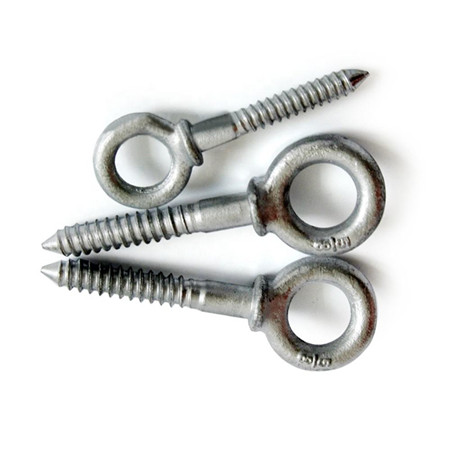 Metallic hot-dipped galvanized cable clevis Safety substation fitting stainless steel eye bolt insulated terminal connector