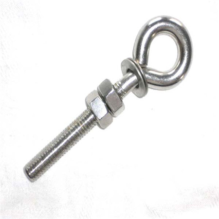 Stainless Steel Eye Bolt With Shoulder Brass