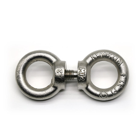 china manufacturer rigging zinc plated DIN580 decorative small eye bolt